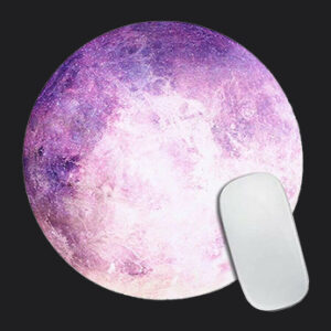 Space Round Mouse Pad
