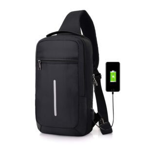 USB Charging Shoulder Bag – Anti-Theft Design
