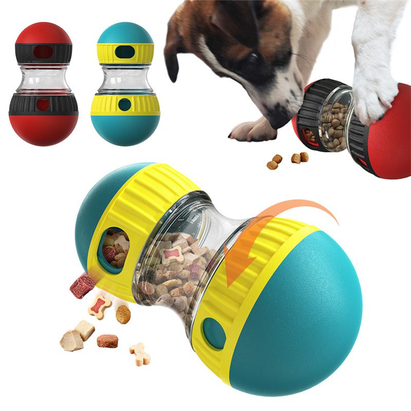 Interactive Dog Treat Dispensing Ball